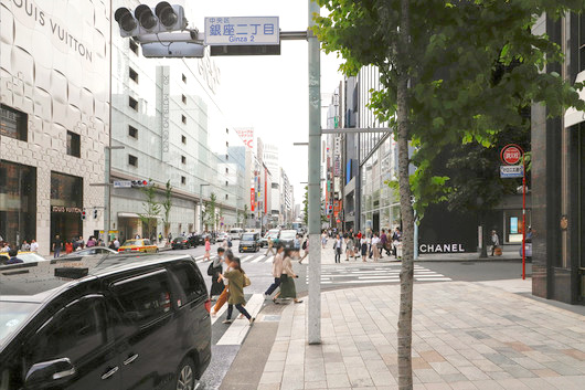 東京中央美容外科銀座院東京メトロ銀座一丁目駅ルート03