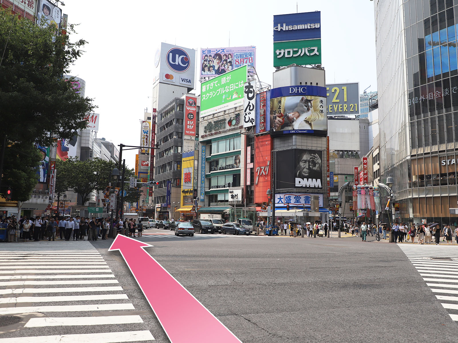 東京中央美容外科渋谷院JR埼京線・湘南新宿ラインルート03